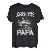 Herren Manche Menschen Nennen Mich Angler Die Wichtigsten Papa Dad T-Shirt