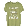 Herren Manche Menschen Nennen Mich Angler Die Wichtigsten Papa Dad T-Shirt