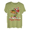 Merry Fishmas Lustige Weihnachts-Fischlichter, Weihnachtsmann-Angeln T-Shirt