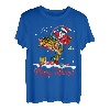 Merry Fishmas Lustige Weihnachts-Fischlichter, Weihnachtsmann-Angeln T-Shirt