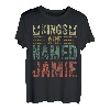 Lustiger personalisierter Name Shirt Kings Are Named Jamie T-Shirt
