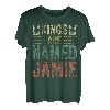 Lustiger personalisierter Name Shirt Kings Are Named Jamie T-Shirt