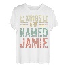 Lustiger personalisierter Name Shirt Kings Are Named Jamie T-Shirt