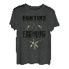 Jagd löst die meisten meiner Probleme Angeln Jagd Fische T-Shirt