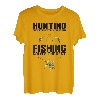 Jagd löst die meisten meiner Probleme Angeln Jagd Fische T-Shirt