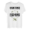 Jagd löst die meisten meiner Probleme Angeln Jagd Fische T-Shirt