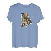 Rhode Island Camouflage Jagd Angeln Outdoor T-Shirt