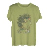 Retro Angler Splash Art Fischer Vintage Angelrute Fisch T-Shirt