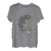 Retro Angler Splash Art Fischer Vintage Angelrute Fisch T-Shirt