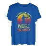 Paddeln Ich wäre lieber auf meinem Paddelbrett Vintage T-Shirt