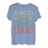 Lustiger personalisierter Name Shirt Kings Are Named Isaac T-Shirt