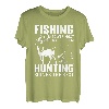 Lustiges Angeln und Jagd Tee Weihnachten Humor Hunter Cool T-Shirt