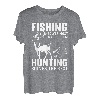Lustiges Angeln und Jagd Tee Weihnachten Humor Hunter Cool T-Shirt