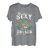 Ich Hasse Es So Sexy Zu Sein Aber Ich Bin Angler Angeln T-Shirt