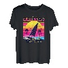 Trunk Bay Retro 80er Jahre Style Souvenir Strand T-Shirt
