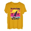 Trunk Bay Retro 80er Jahre Style Souvenir Strand T-Shirt