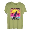Trunk Bay Retro 80er Jahre Style Souvenir Strand T-Shirt