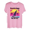 Trunk Bay Retro 80er Jahre Style Souvenir Strand T-Shirt