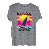 Trunk Bay Retro 80er Jahre Style Souvenir Strand T-Shirt