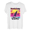 Trunk Bay Retro 80er Jahre Style Souvenir Strand T-Shirt