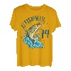14 Jahre alt Angeln Geburtstag 14. Barsch Fisch Teenager Junge Mädchen T-Shirt