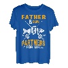 Vatertags-T-Shirt  Fishing Partners For Life  von Vater und Sohn T-Shirt
