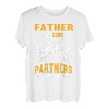 Vatertags-T-Shirt  Fishing Partners For Life  von Vater und Sohn T-Shirt