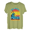 Seal Beach California Surf- und Strand-Souvenir im Retro-Stil T-Shirt