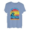 Seal Beach California Surf- und Strand-Souvenir im Retro-Stil T-Shirt