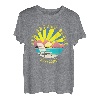 Smyrna Beach Retro Sonnenuntergang & Strandurlaub T-Shirt