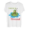 I need a Timeout, Hobbyangler, Angeln Frosch, Angler T-Shirt
