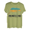 Mendocino California Bear Grizzly Pride Outdoor Vintage T-Shirt
