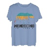 Mendocino California Bear Grizzly Pride Outdoor Vintage T-Shirt