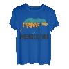 Mendocino California Bear Grizzly Pride Outdoor Vintage T-Shirt