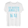 Besten Angler Im Mai Geboren Angelausflug Fische Angeln T-Shirt