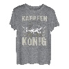 Karpfen König Angler Angeln Angel Fischen Geschenk Fisch T-Shirt