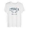 Ithaca New York Vintage nautische Paddel Sportruder T-Shirt
