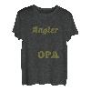 Herren Bester Opa Angeln Angler Anglerfan Fischer Fischen T-Shirt