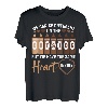 The Same Heart Inside Equality Valentinstag Schwarze Geschichte T-Shirt