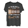 The Same Heart Inside Equality Valentinstag Schwarze Geschichte T-Shirt