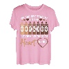 The Same Heart Inside Equality Valentinstag Schwarze Geschichte T-Shirt