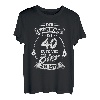 Herren Der Angelkönig Ist 40 Rute Und Bier Zu Mir Angler Geburtstag T-Shirt