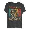 Vatertagsgeschenk Lustiges Angeln Ofishally The Best Poppa T-Shirt