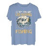 Lustiges Fischen, das sagt, dass ich an Fischen dachte T-Shirt