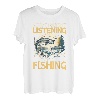 Lustiges Fischen, das sagt, dass ich an Fischen dachte T-Shirt