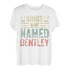 Kings Are Named Bentley Shirt Lustiger personalisierter Name T-Shirt