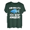 Mir Reicht's Ich Geh Angeln Fischer Angler T-Shirt