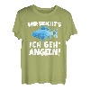 Mir Reicht's Ich Geh Angeln Fischer Angler T-Shirt