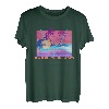 Sapelo Island Retro 80er Jahre Vaporwave Strandurlaub T-Shirt