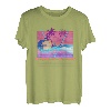 Sapelo Island Retro 80er Jahre Vaporwave Strandurlaub T-Shirt